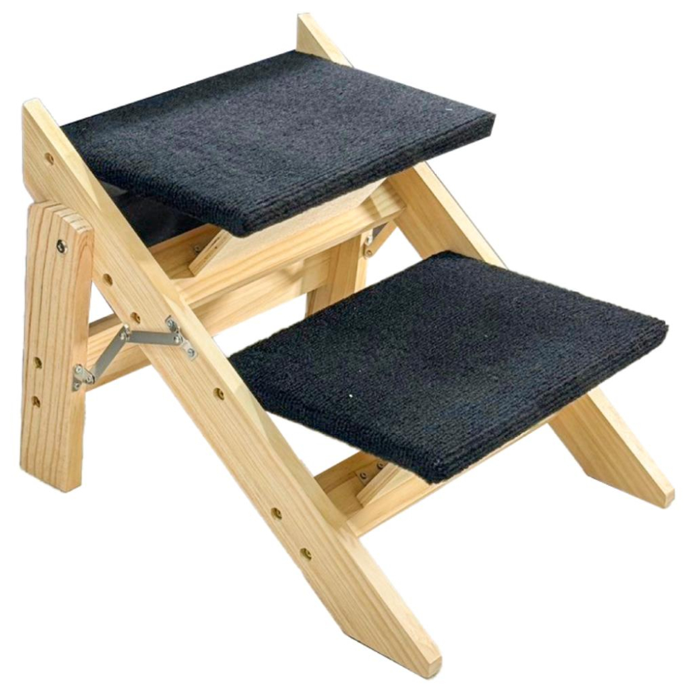 ✅貓狗好時光 寵物來了 台灣現貨 可折疊兩用爬梯 寵物爬梯 寵物樓梯 樓梯斜坡道 折疊爬梯 寵物斜坡 超強承重-細節圖3