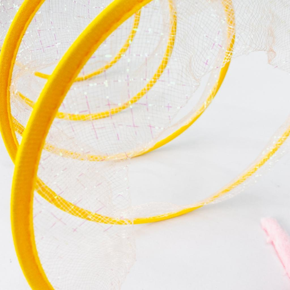 ✅貓狗好時光 有喵病 可折疊S型隧道玩具 貓玩具 老鼠玩具 逗貓 自嗨 響紙玩具-細節圖6