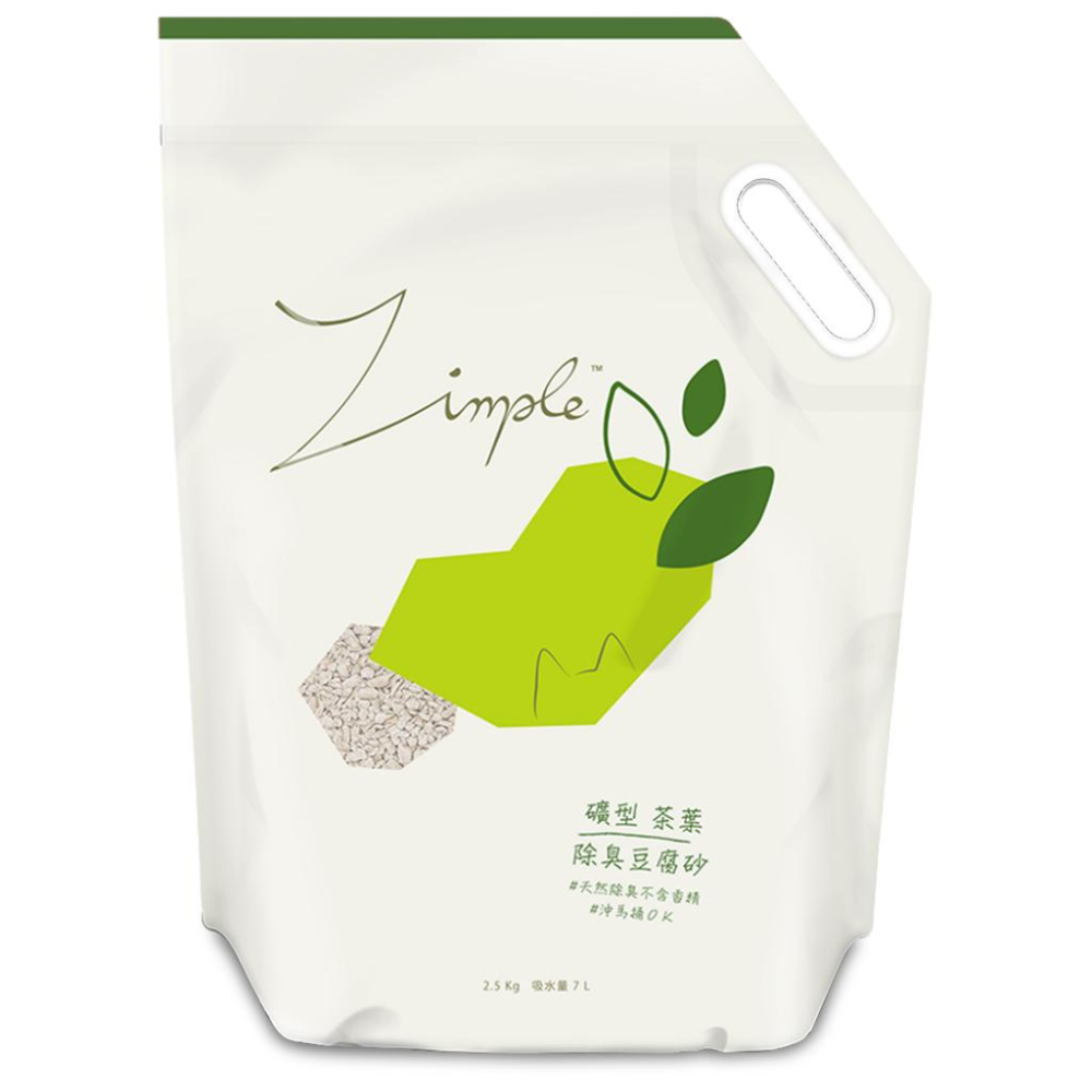 🔥隔日到貨🔥貓狗好時光 Zimple 條型豆腐 2.5公斤 貓砂 豆腐砂 除臭豆腐砂 礦型/條型 貓砂 礦型豆腐砂-細節圖3