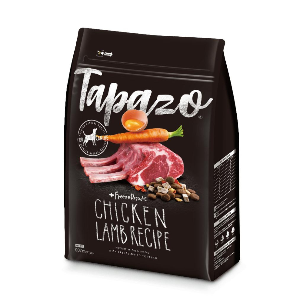 ✅貓狗好時光【TAPAZO 特百滋 凍乾犬糧】凍乾三重奏 無穀 狗飼料 狗糧【15LB】大包-細節圖3