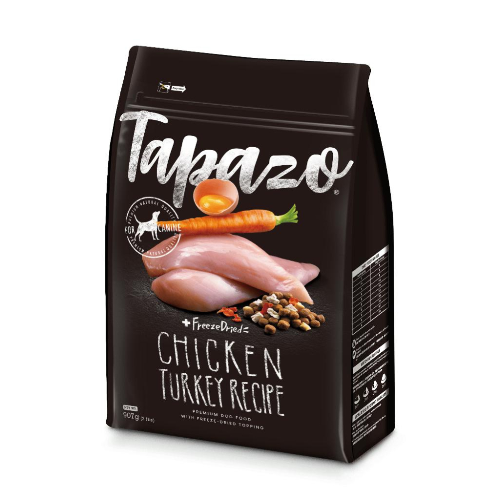 ✅貓狗好時光【TAPAZO 特百滋 凍乾犬糧】凍乾三重奏 無穀 狗飼料 狗糧【15LB】大包-細節圖5