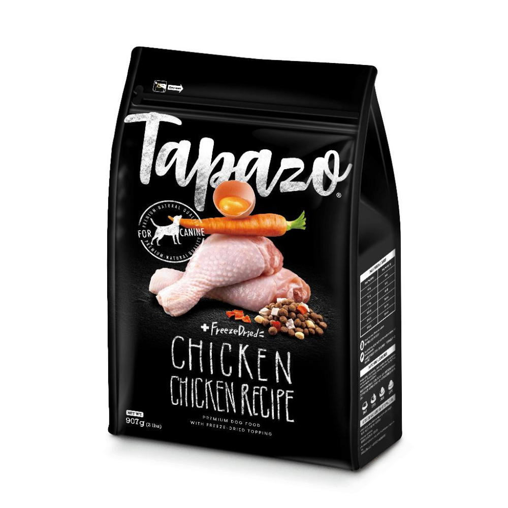 ✅貓狗好時光【TAPAZO 特百滋 凍乾犬糧】凍乾三重奏 無穀 狗飼料 狗糧【15LB】大包-細節圖6