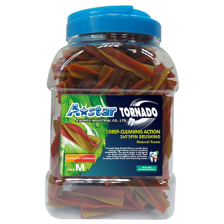 ✅貓狗好時光【Astar AB 漩力淨潔牙棒】潔牙骨 潔牙棒 寵物潔牙 810g (桶裝)-細節圖7