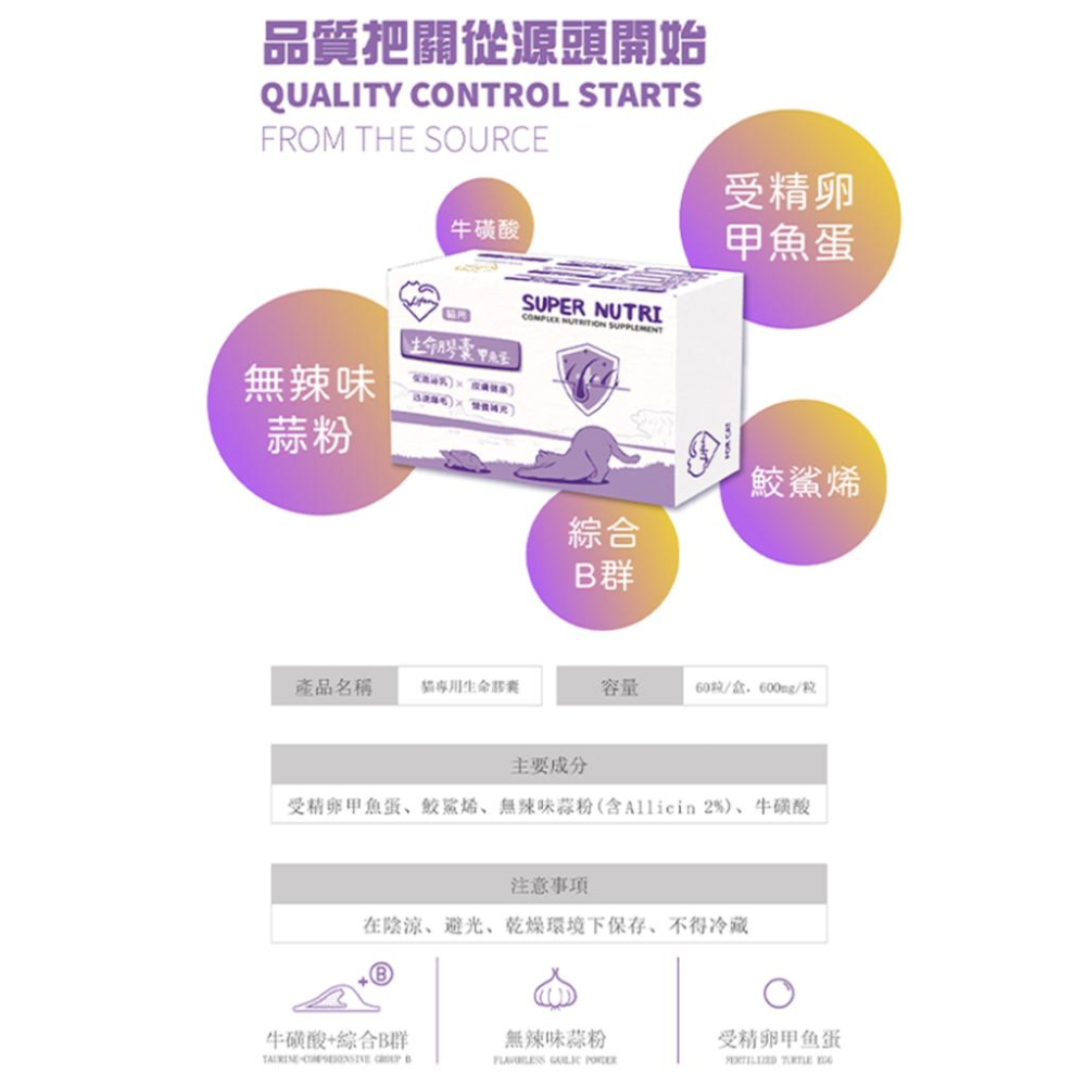 ✅貓狗好時光【Life + 生命膠囊貓】寵物保健 貓保健 貓紓壓-細節圖5