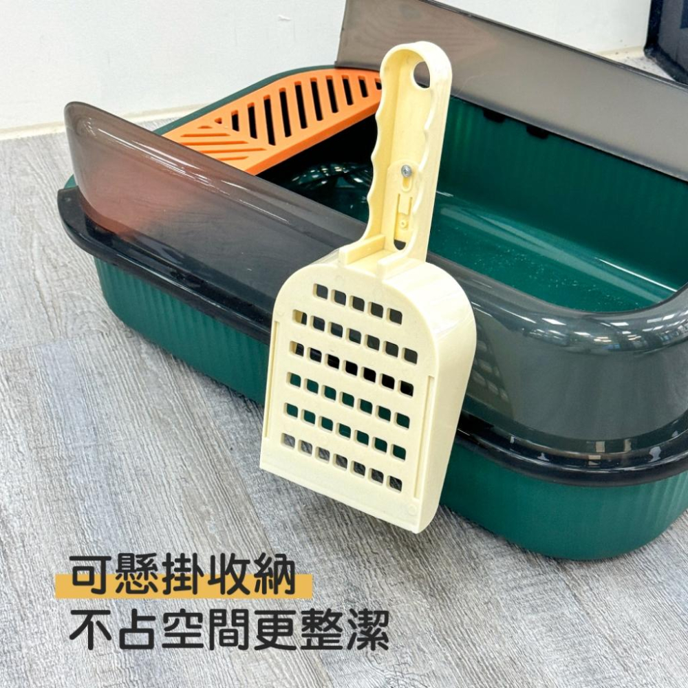 台灣現貨貓狗得來速 寵物來了 可變形貓砂鏟 極簡多用孔 大號加厚 豆腐砂 貓砂鏟 鏟貓砂-細節圖2