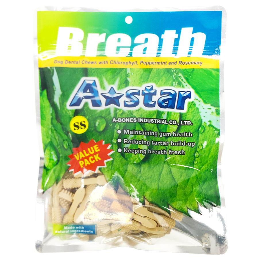 🐻維尼寵物【Astar AB亮白雙頭潔牙骨】【袋裝】狗零食 潔牙骨 犬零食-細節圖6