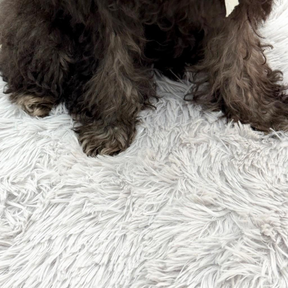 🐻維尼寵物🔥台灣現貨  長毛絨舒眠 秋冬長毛絨 睡窩 方毯 睡墊 圓毯-細節圖8