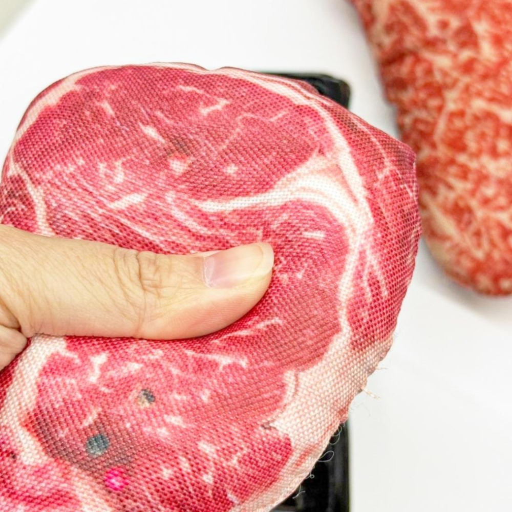 🐻維尼寵物🔥台灣現貨 寵物來了 仿真牛排發聲玩具 貓狗玩具 貓玩具 狗玩具 寵物玩具-細節圖5