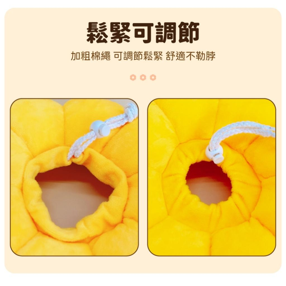 🐻維尼寵物🔥台灣現貨 寵物來了 造型頭套 寵物頭套 蘋果造型頭套 奶油獅 防舔咬 伊莉莎白-細節圖6