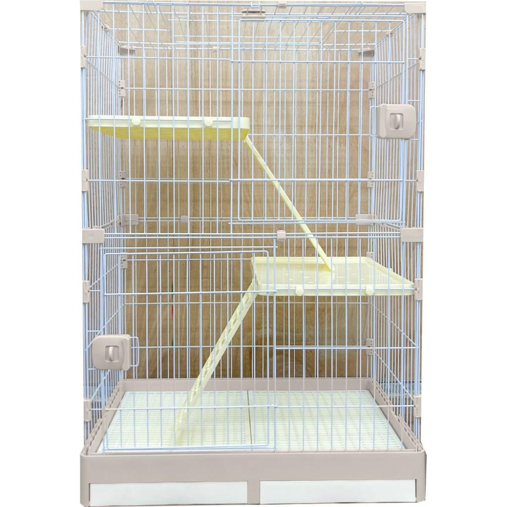 台灣現貨熊好命🧸有喵病 豪華中 / 大 / 特大貓籠 寵物籠 貓咪籠子【三層 / 四層】-細節圖9