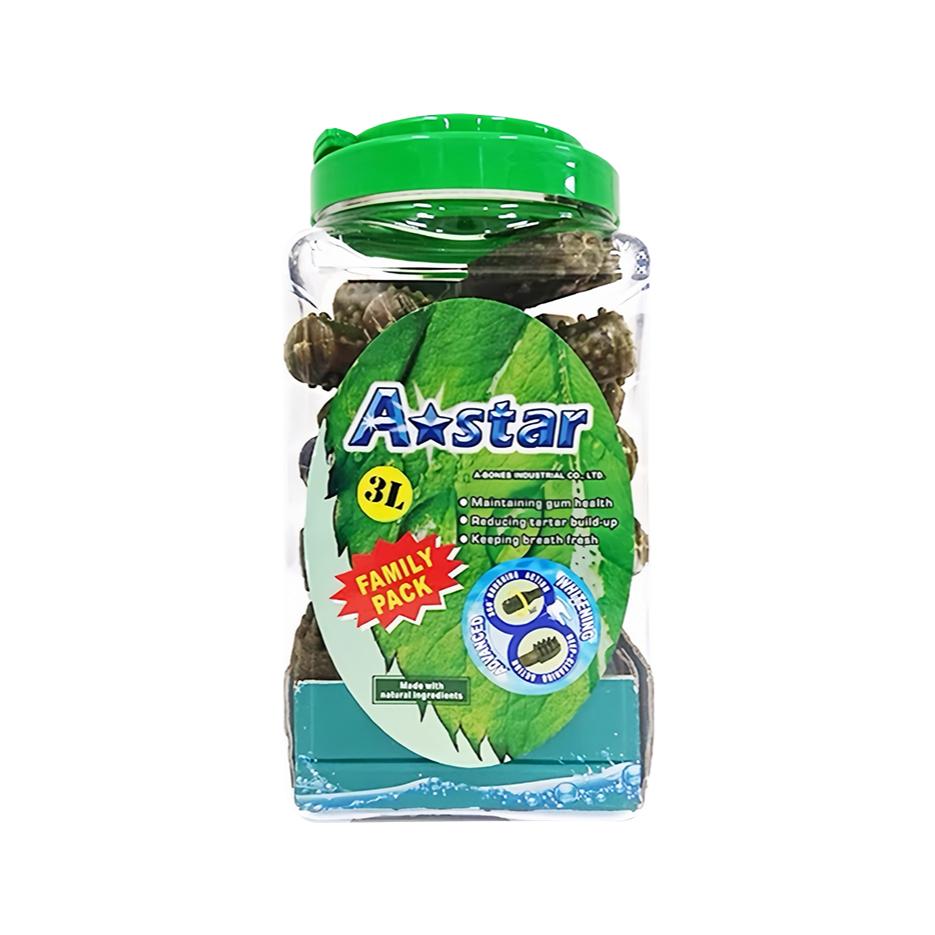 🧸熊好命【Astar AB 草本雙頭潔牙骨】家庭號 超大桶 犬零食 狗零食 潔牙骨 (桶裝)-細節圖9