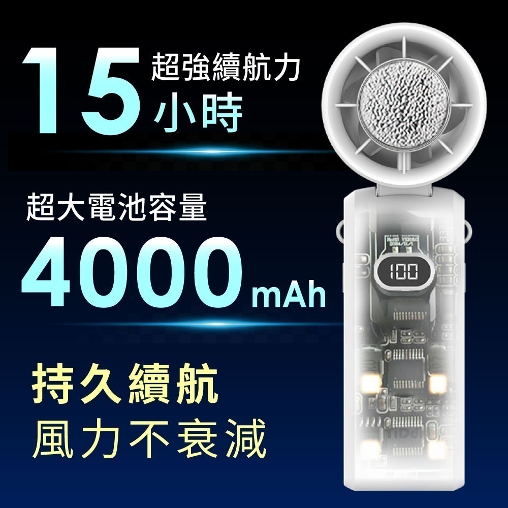 TiDdi冰鎭渦輪製冷折疊風扇(ACX-01)-細節圖3