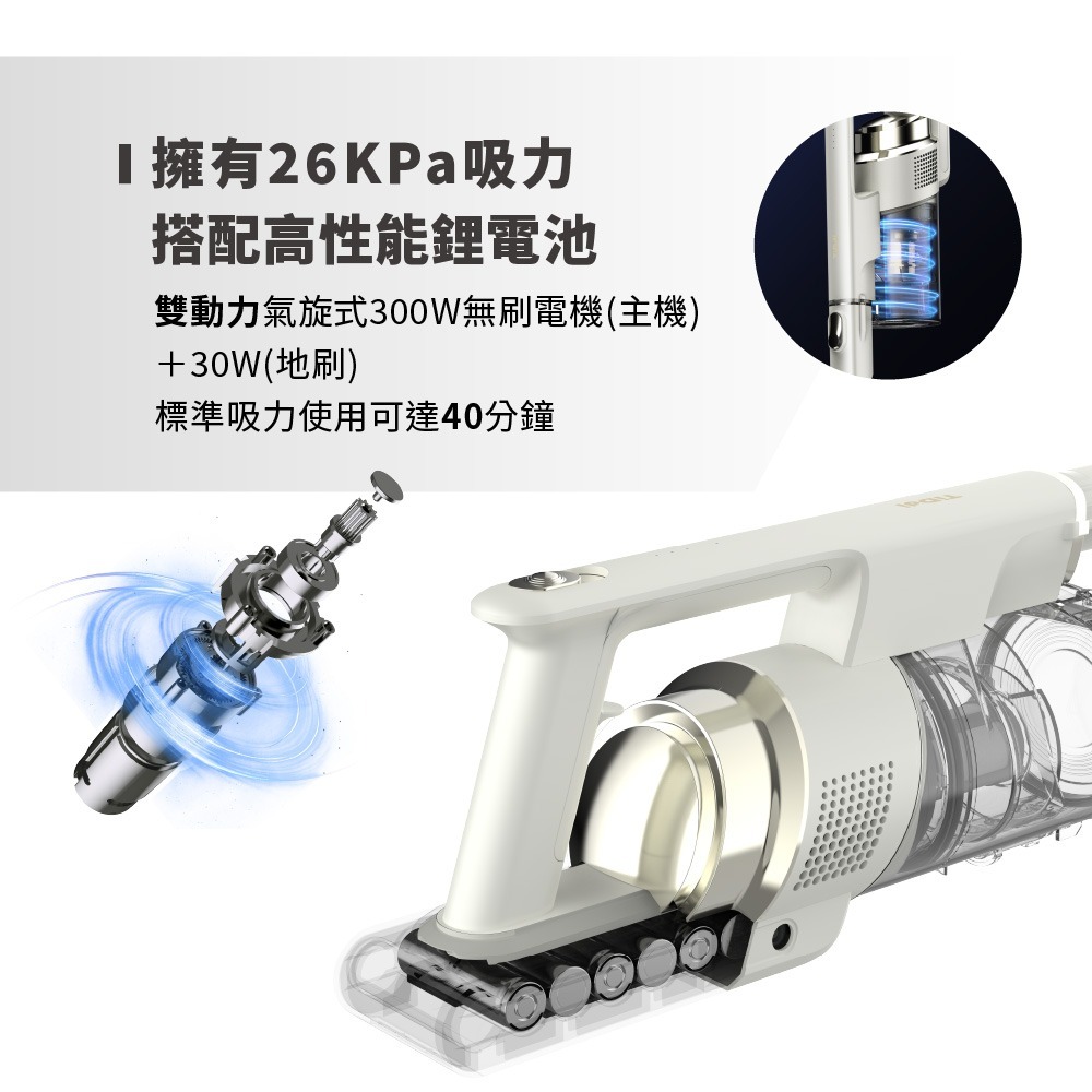 TiDdi(鈦迪) 無線除蟎吸塵器豪華組 多功能蹣蟲終結者(S730)-細節圖2