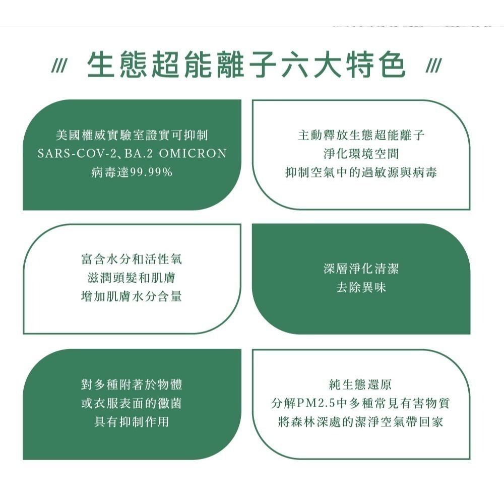 TiDdi 生態超能離子空氣清淨除菌機(P890)-細節圖4