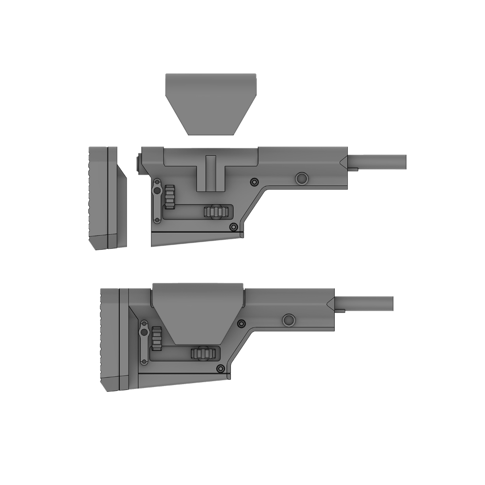 AR系後托-規格圖2