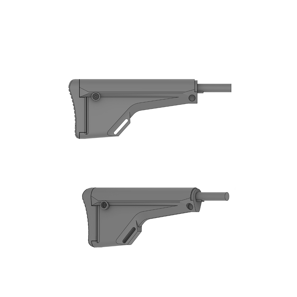 AR系後托-規格圖2