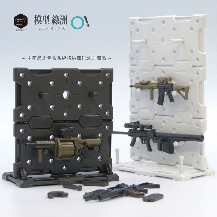 模型綠洲 GEAR PANEL SYSTEM 系統格納庫 模型支架-細節圖5