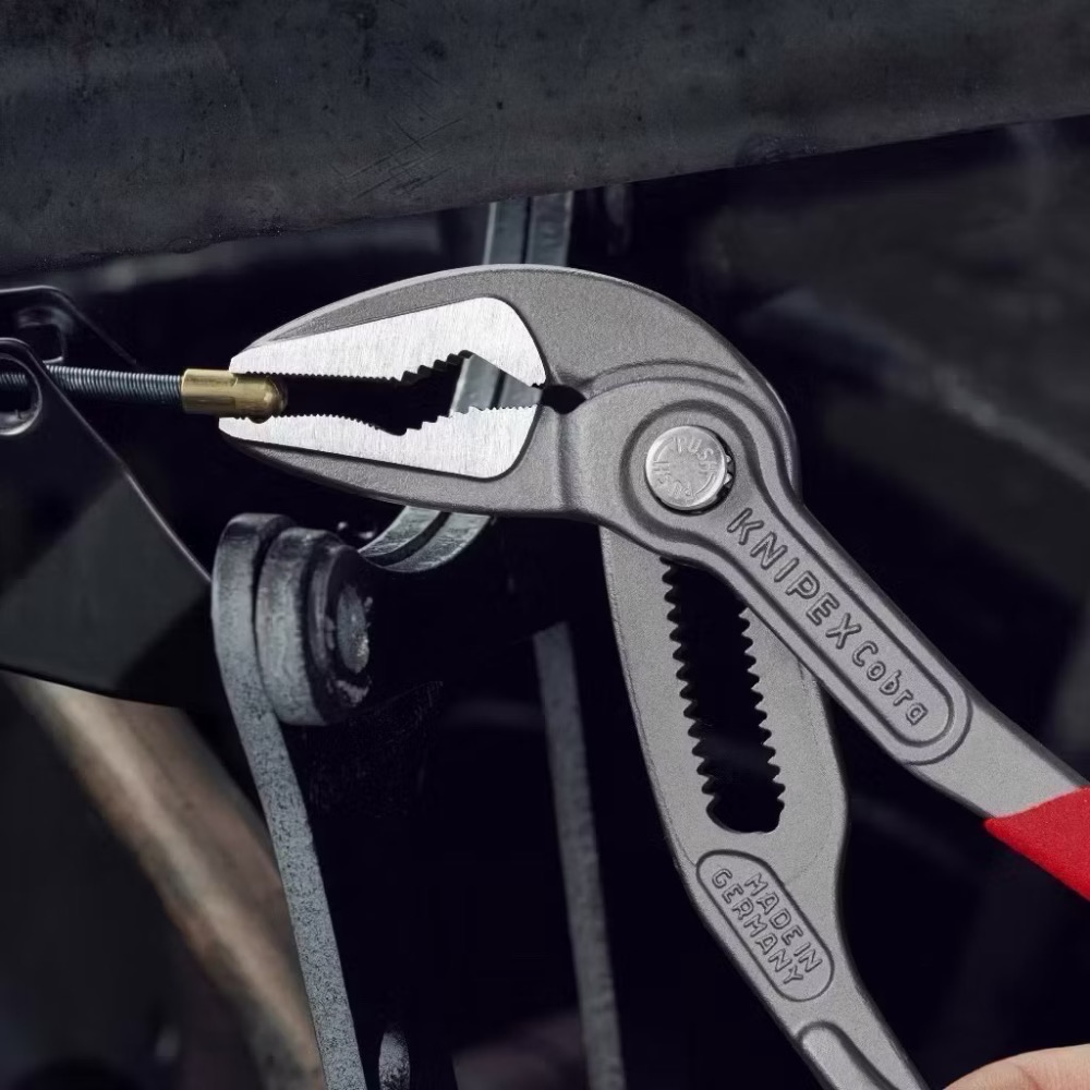 承昌商行 含稅 德國製 KNIPEX COBRA 7” 87 51 180 超薄型快速水管鉗 薄型水道鉗-細節圖5