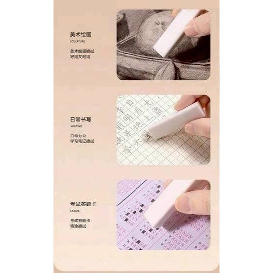 德國集屑柔韌乾淨不留痕三角橡皮擦#9136(6入/盒)-細節圖6