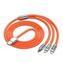 鋅合金矽膠加粗充電線 6A閃充傳輸線 快充線 充電線 機客線 快速充電 閃充線 數據線 120W/6A 機客線 傳輸線-規格圖9