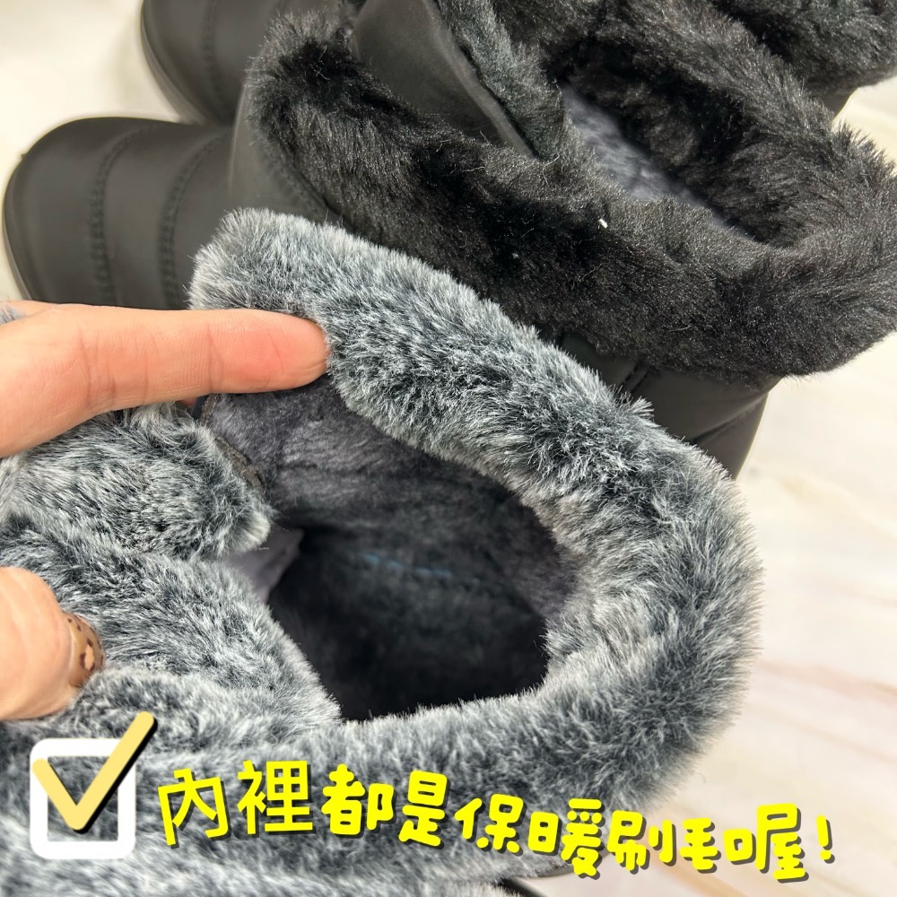 超爽鞋 輕量 保暖 雪靴 36-41號（偏小） 內刷毛 防滑 柔軟 雪靴 女靴 M288-細節圖8