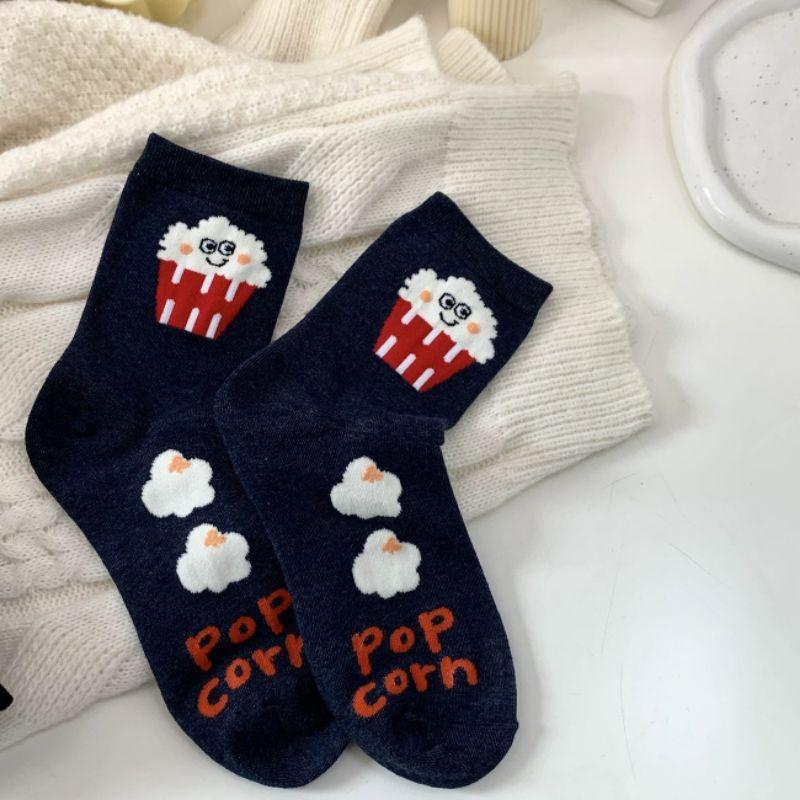 貓町日韓代購🐯韓版 日系可愛襪子卡通食物學生襪 少女襪 台灣現貨-細節圖4