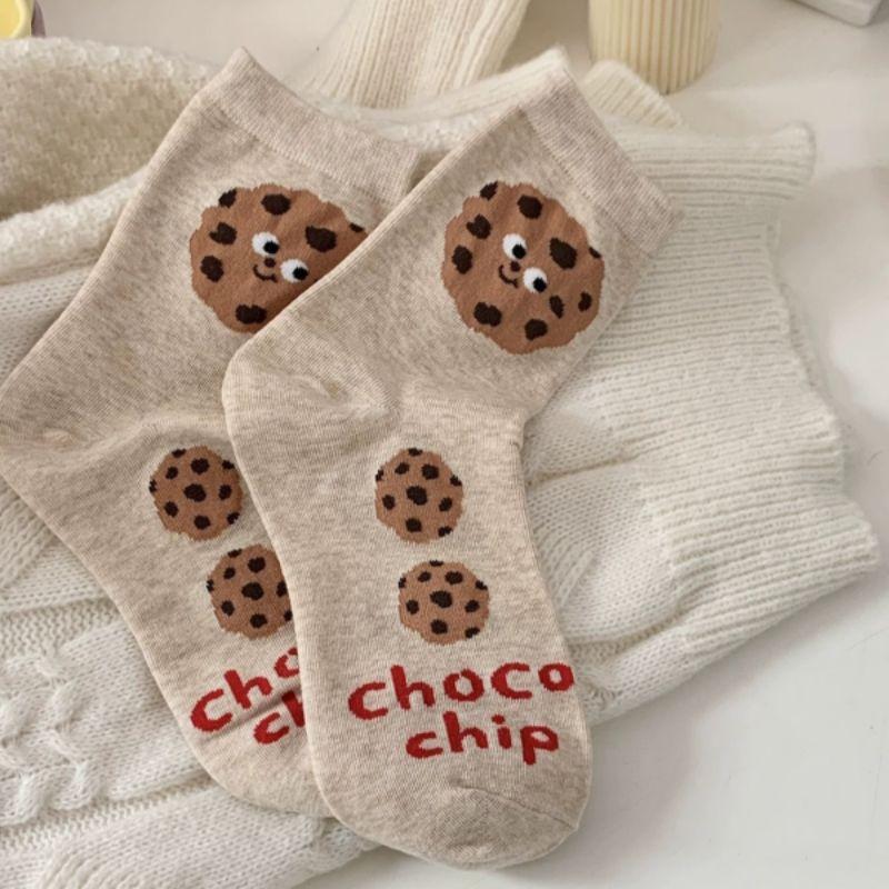 貓町日韓代購🐯韓版 日系可愛襪子卡通食物學生襪 少女襪 台灣現貨-細節圖6