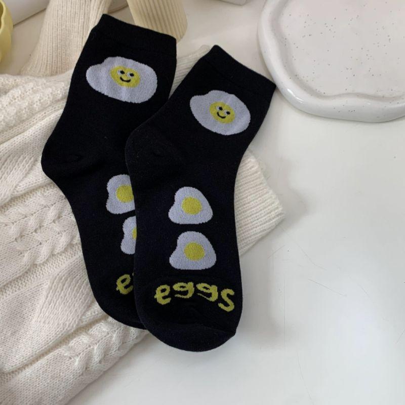 貓町日韓代購🐯韓版 日系可愛襪子卡通食物學生襪 少女襪 台灣現貨-細節圖7