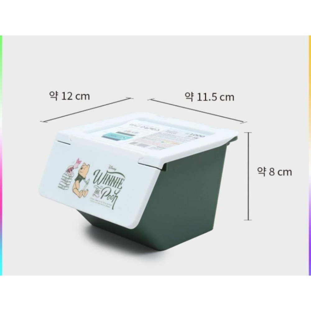 貓町選品🐯韓國 維尼斜口文具盒 桌上收納盒 現貨-細節圖5