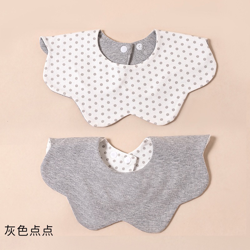 灰色+點點