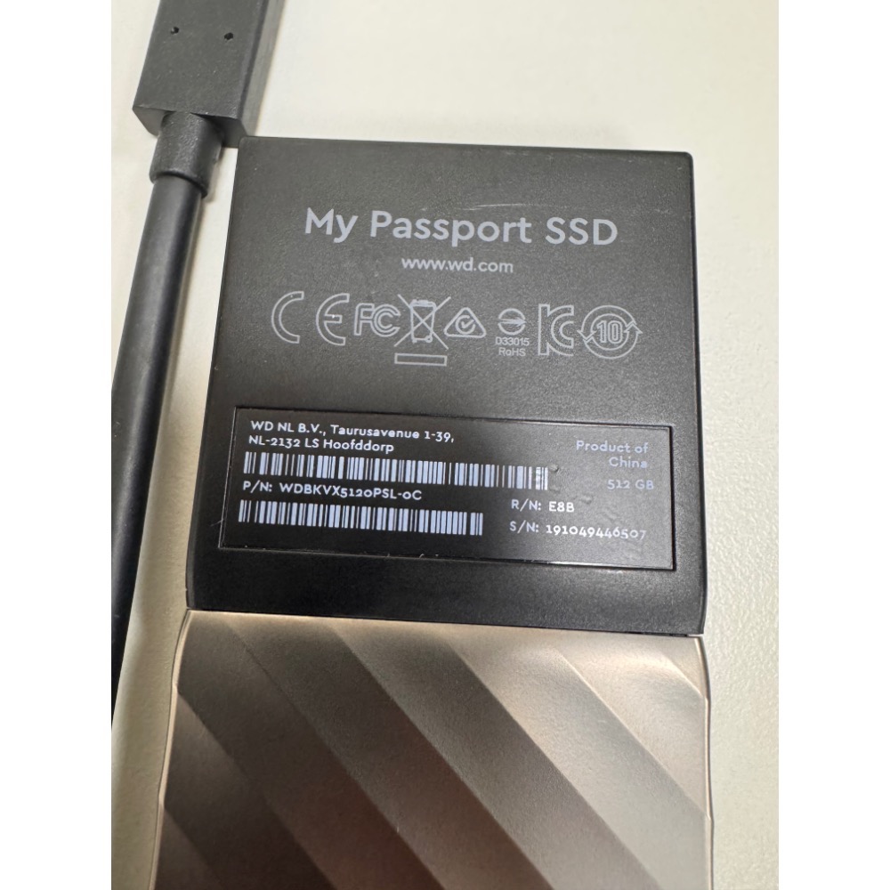 WD My Passport 500Gb SSD 隨身硬碟-細節圖2