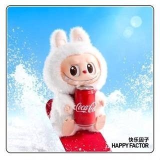 【輕鬆購精品百貨】POP MART 泡泡瑪特 THE MONSTER 可口可樂聯名搪膠毛絨盲盒 單個-細節圖3