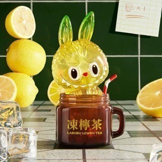 【輕鬆購精品百貨】POP MART 泡泡瑪特 LABUBU 凍檸茶手辦-細節圖2