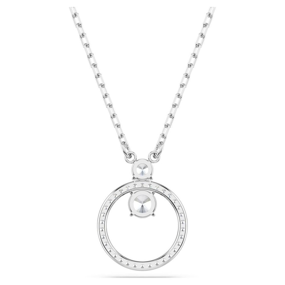 【輕鬆購精品百貨】SWAROVSKI 施華洛世奇 Constella 滿圈水晶 上下水晶項鍊-細節圖5