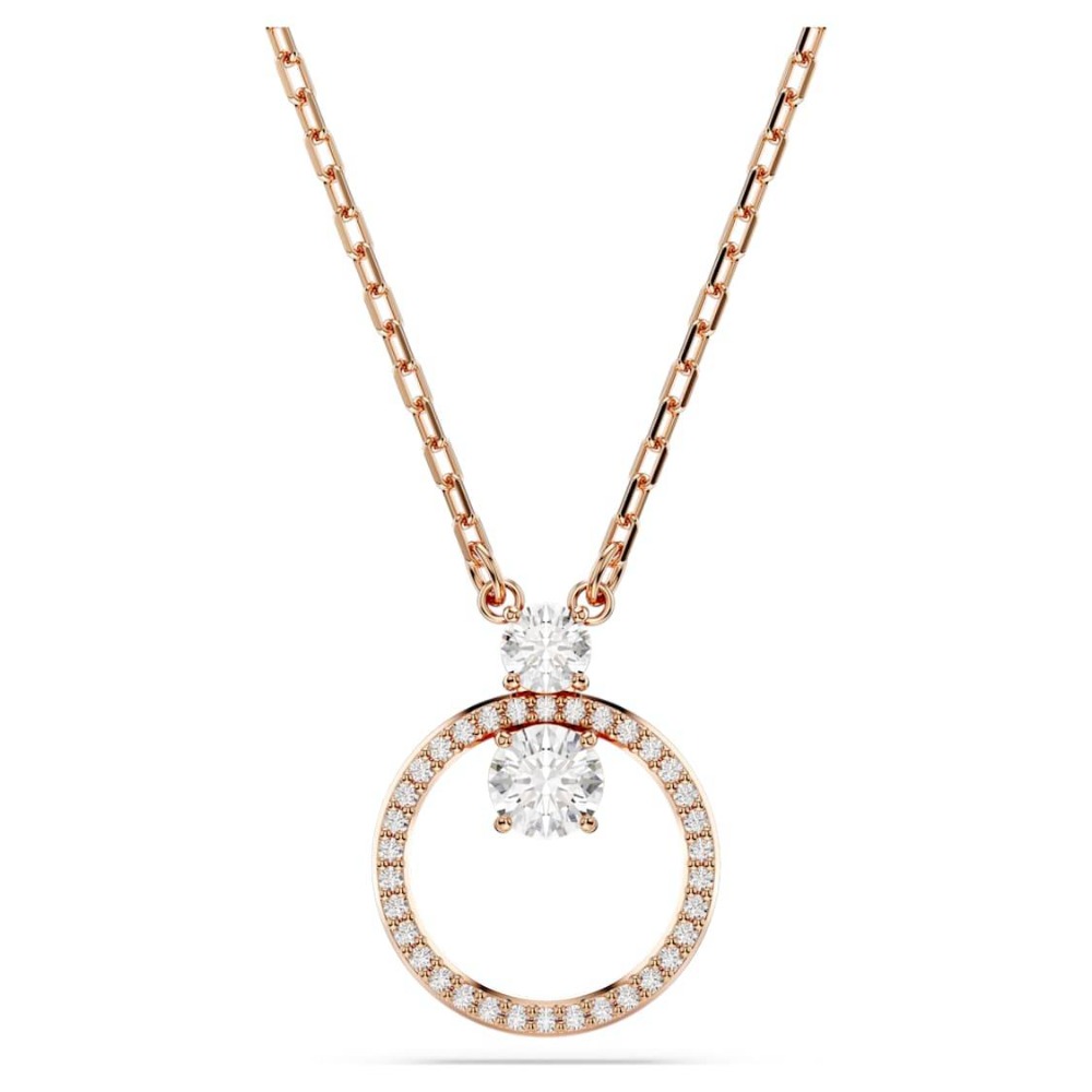 【輕鬆購精品百貨】SWAROVSKI 施華洛世奇 Constella 滿圈水晶 上下水晶項鍊-規格圖9