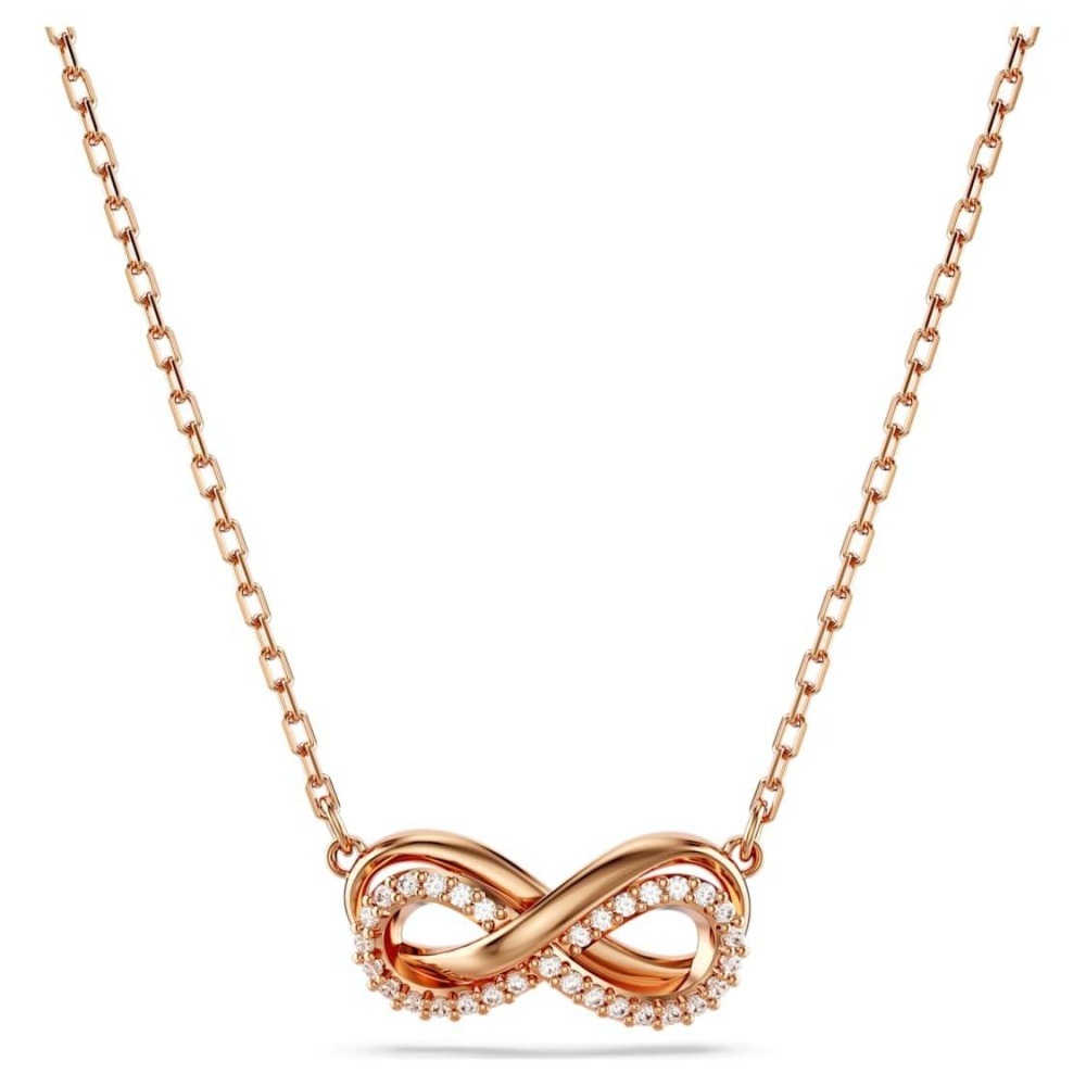 【輕鬆購精品百貨】SWAROVSKI 施華洛世奇 Hyperbola 無限符號水晶項鍊 5687265 5684084-細節圖2