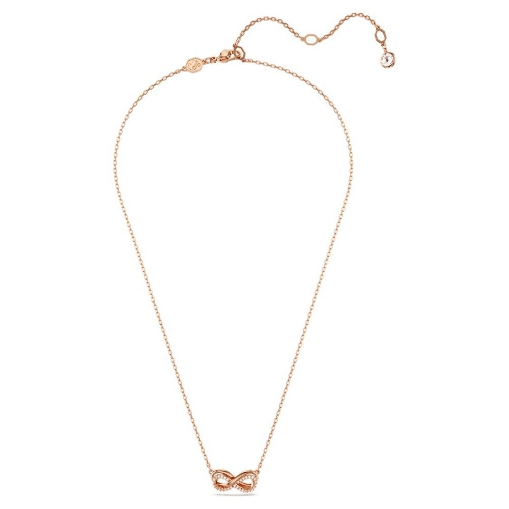 【輕鬆購精品百貨】SWAROVSKI 施華洛世奇 Hyperbola 無限符號水晶項鍊 5687265 5684084-細節圖3