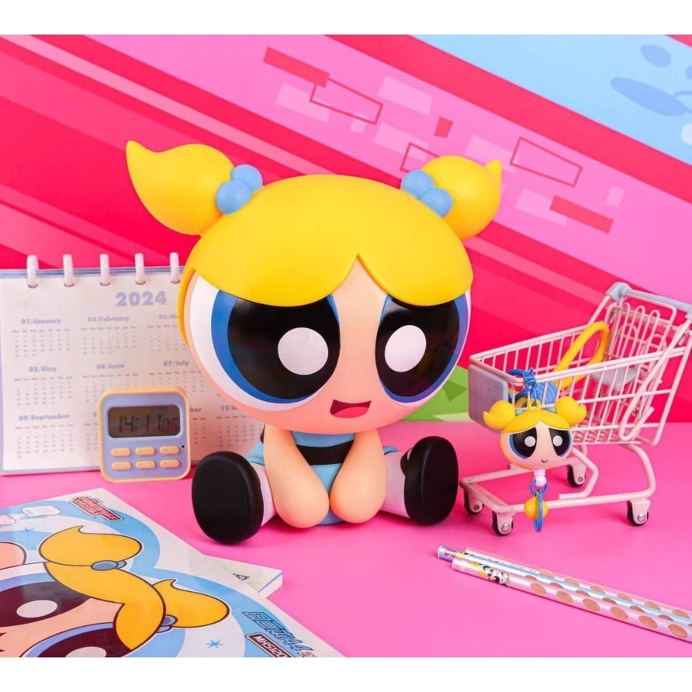 【輕鬆購精品百貨】MINISO 名創優品 飛天小女警系列存錢筒 公仔擺件-規格圖10