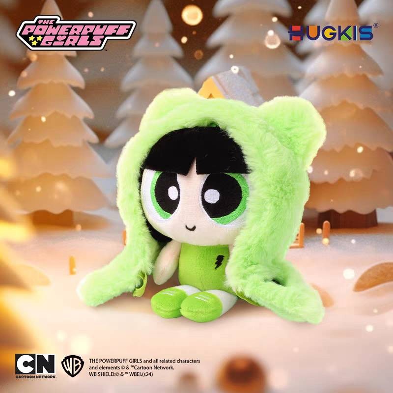 【輕鬆購精品百貨】✨官方授權✨HUGKIS 飛天小女警 斗篷裝毛絨掛件-細節圖4