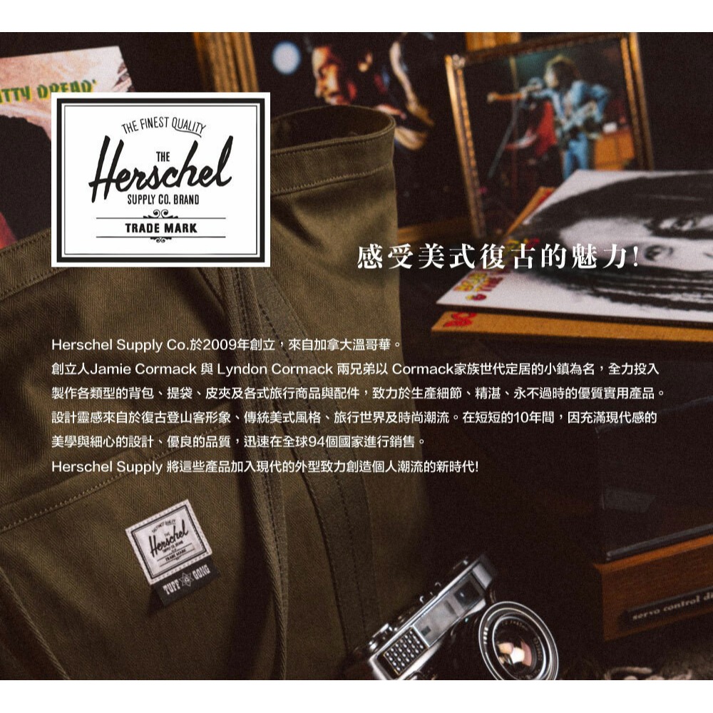 【輕鬆購精品百貨】Herschel Retreat Mini 後背包6.5L 黑 粉-細節圖5
