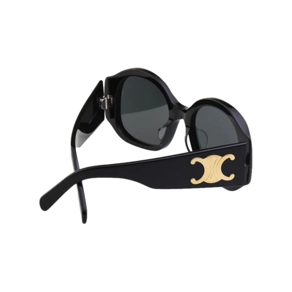 【輕鬆購精品百貨】✨️免運✨️CELINE 金色LOGO 膠框太陽眼鏡 CL40305U 5401A-細節圖3