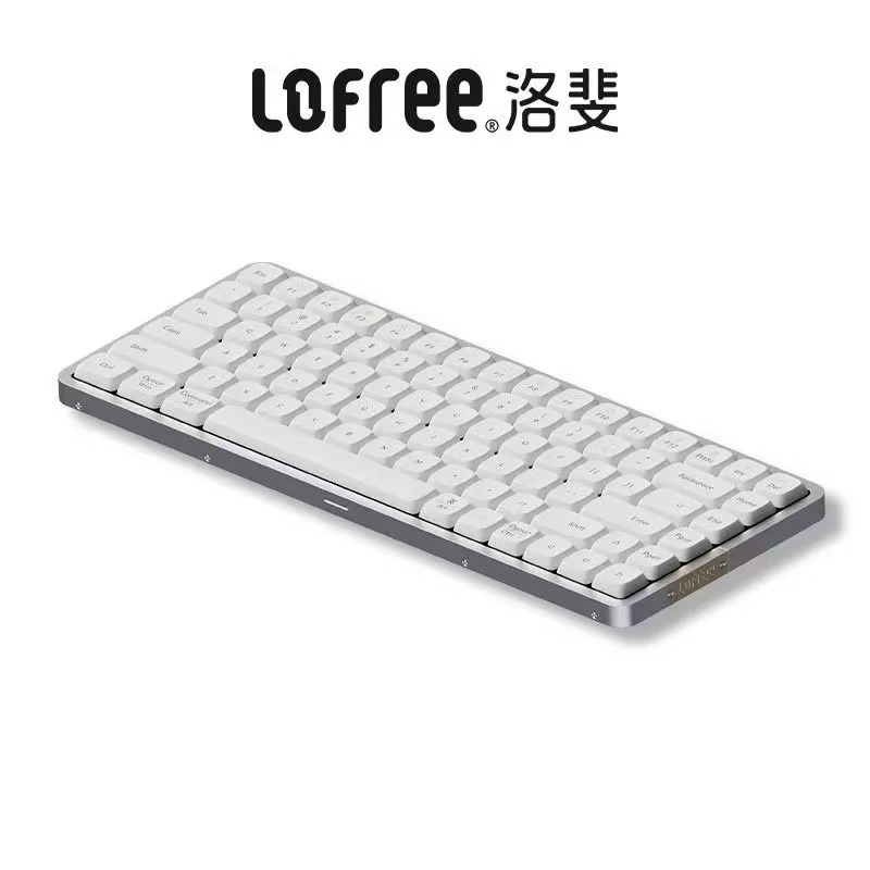Lofree洛斐 84鍵矮軸機械鍵盤(銀色幽靈/深空幻影) 贈送注音輸入轉印貼紙-規格圖5