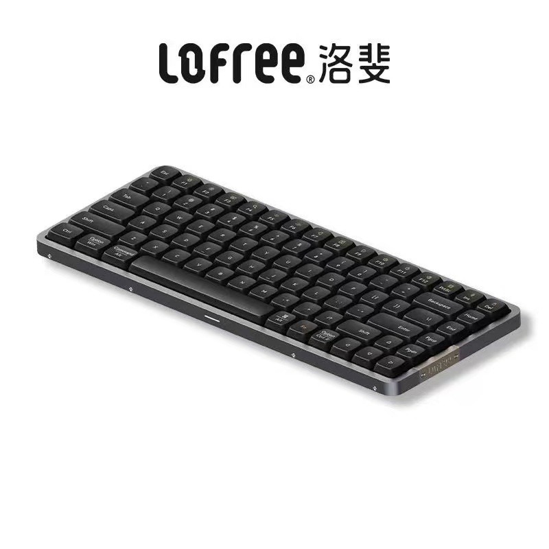 Lofree洛斐 84鍵矮軸機械鍵盤(銀色幽靈/深空幻影) 贈送注音輸入轉印貼紙-規格圖5