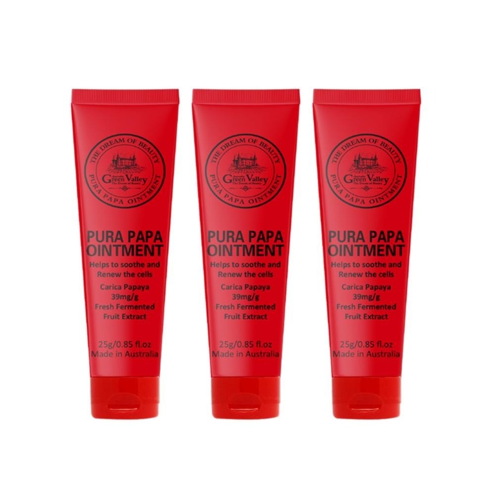 澳洲Green Valley 萬用木瓜霜25g 三入組-細節圖2
