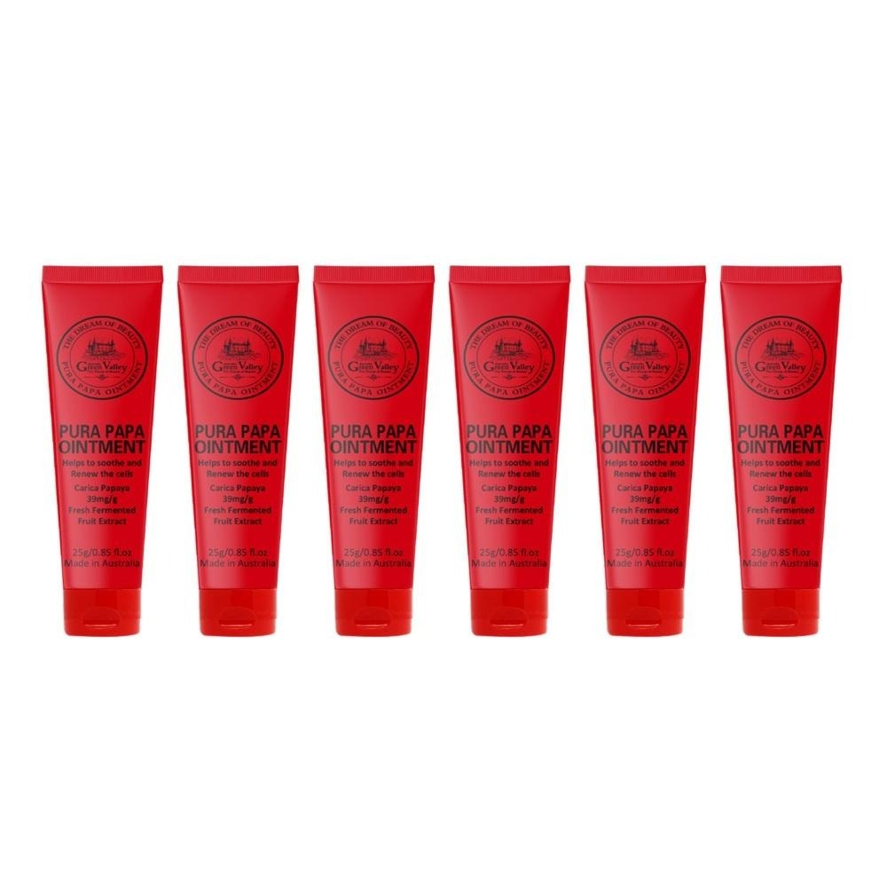 澳洲Green Valley 萬用木瓜霜25g 六入組-細節圖2