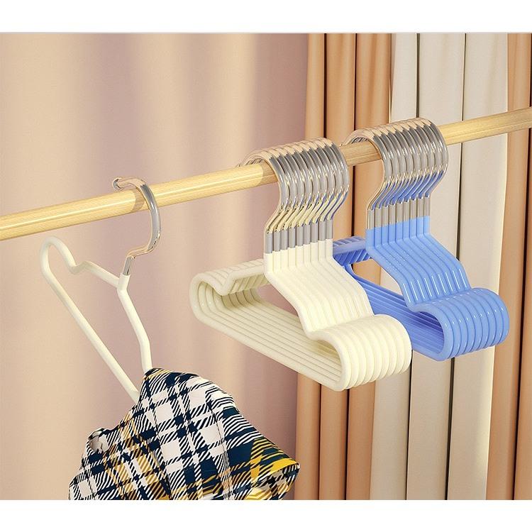 現貨 ˙ 寵物衣架兒童衣架防滑衣架貓咪狗狗金屬衣架小型衣架鐵製衣架繽紛多色衣架 3入組-細節圖3