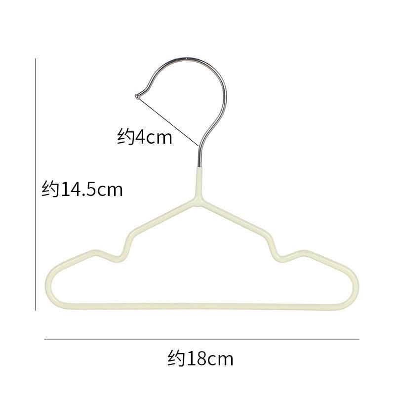 現貨 ˙ 寵物衣架兒童衣架防滑衣架貓咪狗狗金屬衣架小型衣架鐵製衣架繽紛多色衣架 3入組-細節圖6