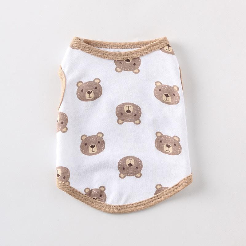 現貨 寵物衣服猫狗衣服棉薄背心夏季透氣涼爽防曬防掉毛防摩擦貓狗皆可穿-細節圖6