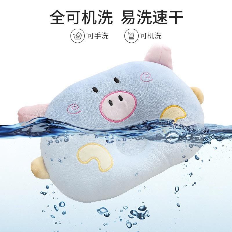 現貨 可愛橢圓豬豬枕頭 寵物玩具寵物用品睡覺枕頭 可愛小豬圖案保護頸椎深度睡眠 狗狗貓貓枕頭-細節圖4