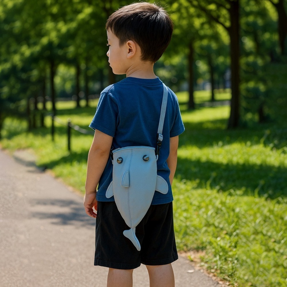 凸眼鯊魚包-細節圖5